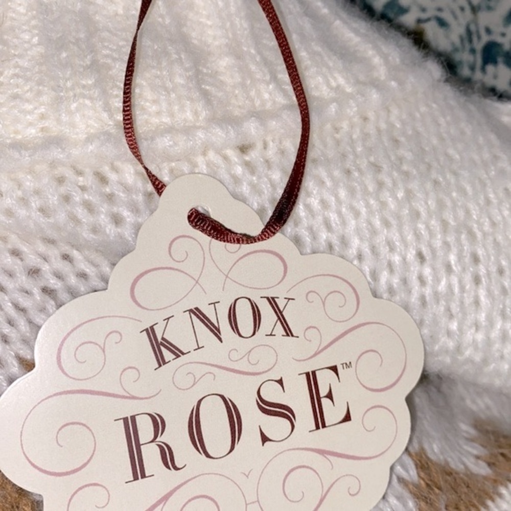 Knox Rose Cream and Tan Sweater - Picture 4 of 5